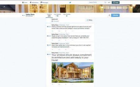 Valley Glass Twitter feed
